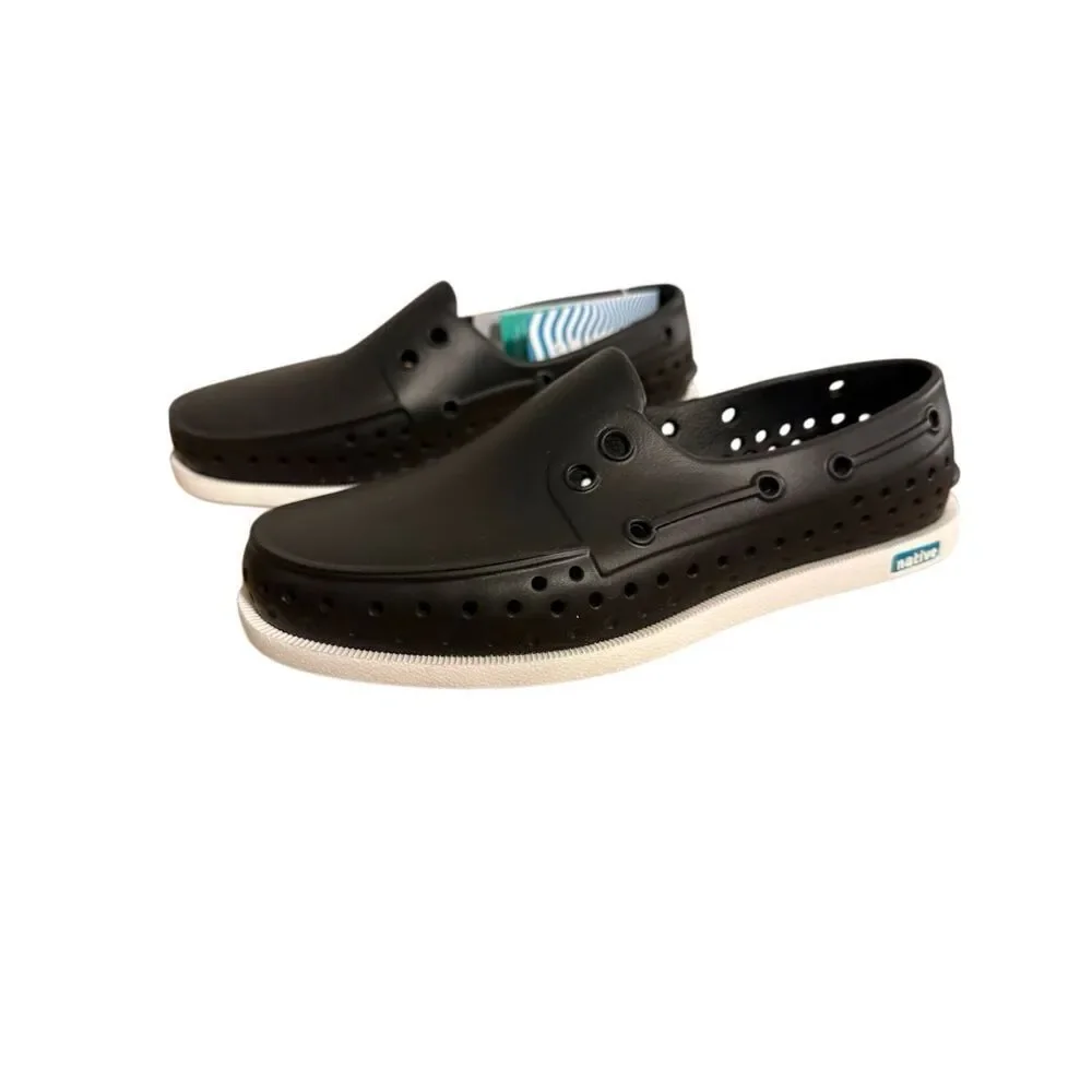 Brand New Native Shoes Howard in Jiffy Black Slip On Youth